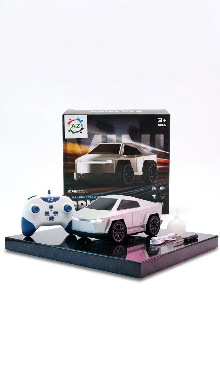 Spray drift car with controller, cable and box