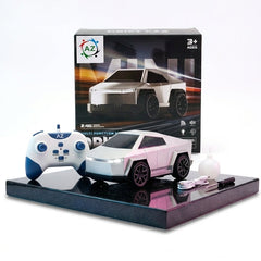 Spray drift car with controller, cable and box