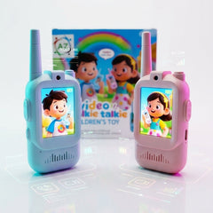 Walkie talkie pair with packaging
