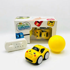 Yellow induction car, escape mode