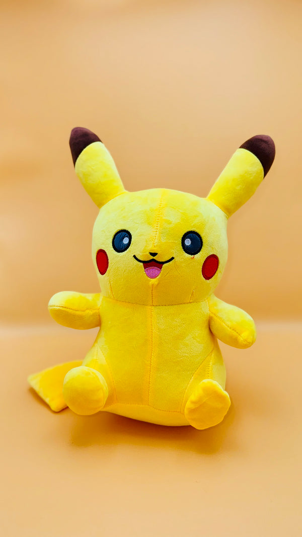 Pikachu Plush Toy – Cute & Cuddly