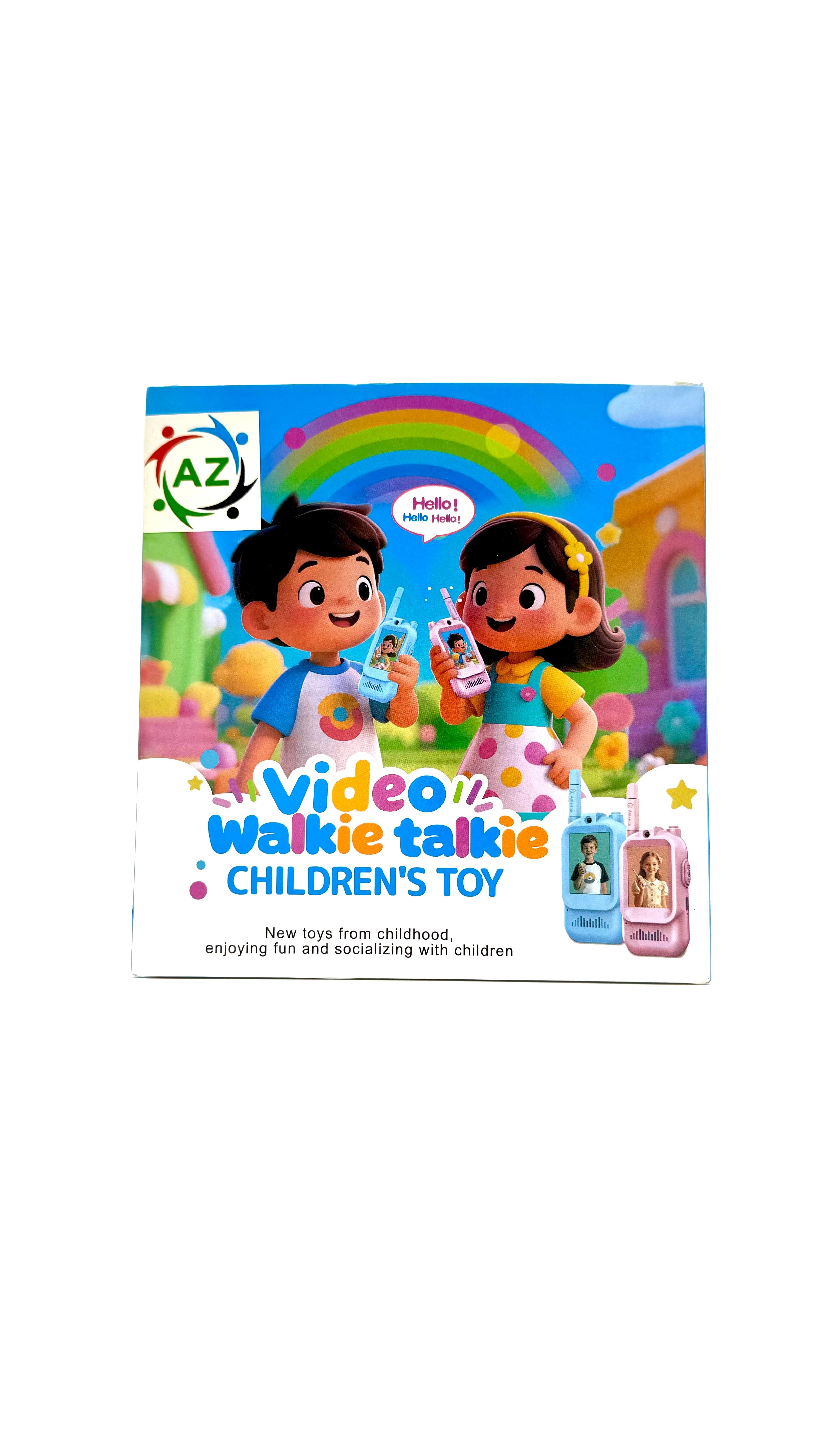 Video Walkie Talkie children's toy retail box