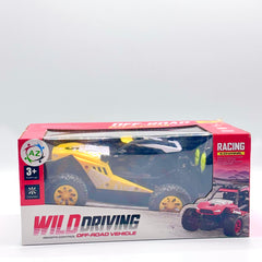 Wild Driving box showing 4-channel racing features