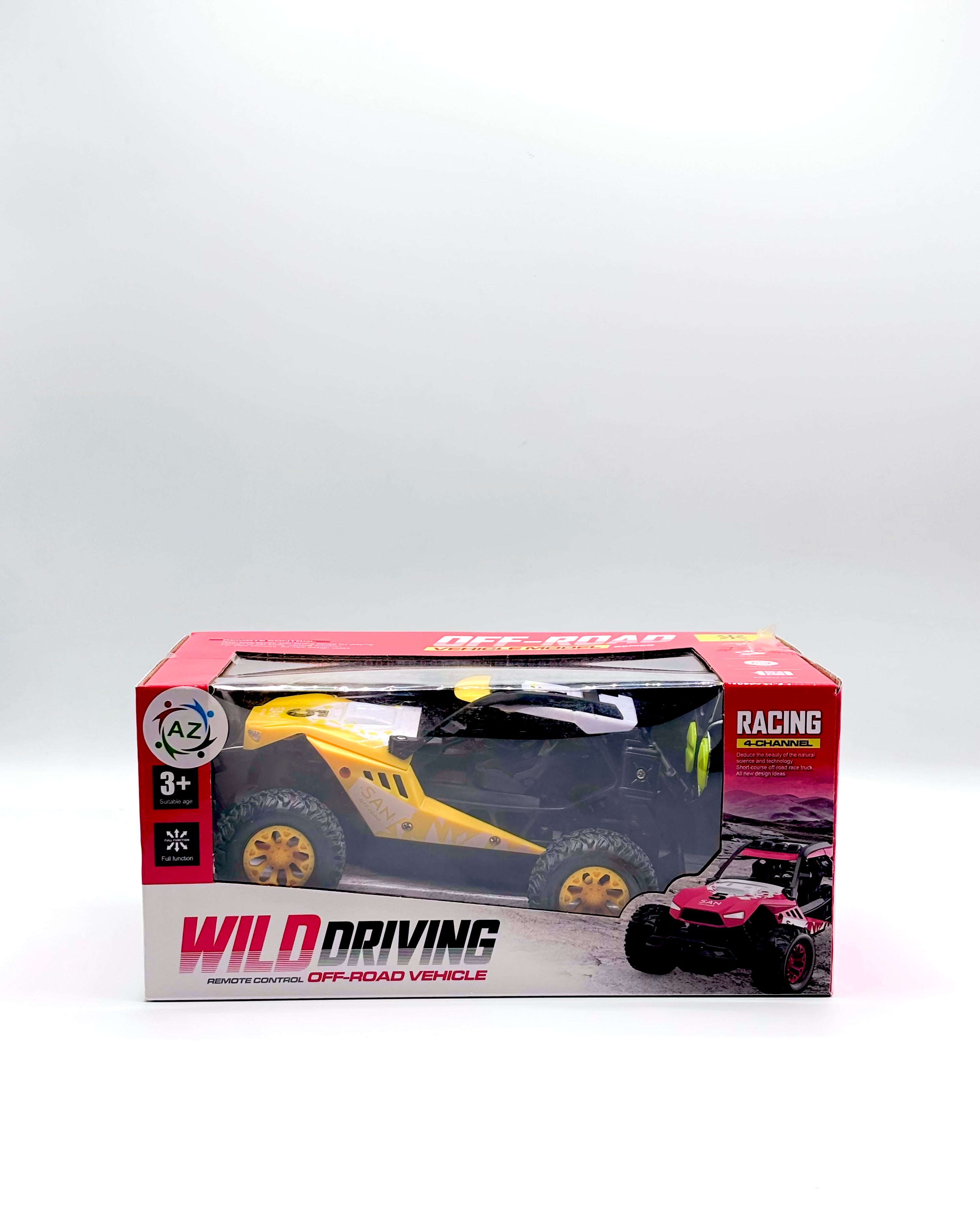 Wild Driving box angled view
